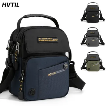 HVTIL Мужская Роскошная брендовая Простая стильная нагрудная сумка для отдыха, многофункциональный слинг, сумка через плечо, Водонепроницаемые прочные сумки