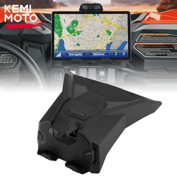 KEMIMOTO UTV Расширенный Держатель электронного устройства GPS Tablet Mount Коробка Для Хранения Can-am Maverick Sport Trail Commander Max