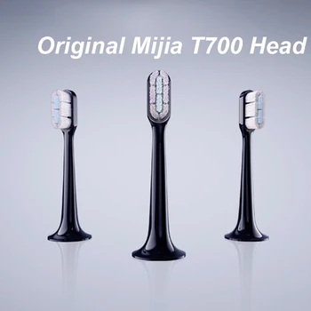 Подходит для электрической зубной щетки MIJIA Sonic, головка T700, универсальная, 2 шт., насадка высокой плотности, сменная насадка для чистки зубов