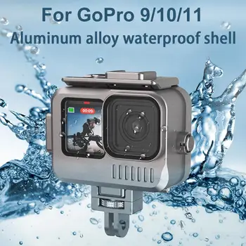 Водонепроницаемый Чехол для дайвинга, аксессуары для экшн-камеры GoPro 9/10/11, Подводная защитная оболочка E4I3 длиной 50 м