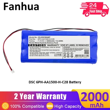 Аккумулятор Fanhua DSC 6PH-AA1500-H-C28 для системы безопасности 9047 Powerseries SCW9045 PowerSeries 9047 Wireless Продолжение Impassa