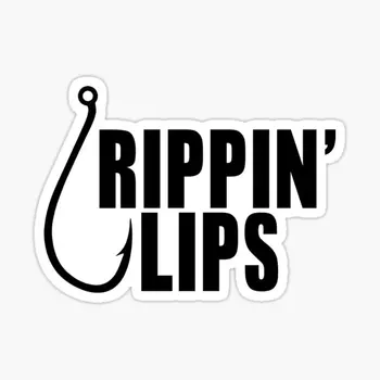 Rippin Lips, 5 шт., наклейки для мультяшного декора окон, украшения комнаты, Детский фон, Домашний багаж, Художественные наклейки, принт для ноутбука