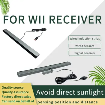 Проводной Приемник Датчика Движения Для Nintendo Wii Remote Infrared Ray IR Inductor Bar Game Move Remote Bar Игровые Принадлежности