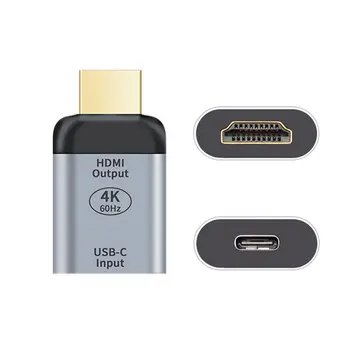 Zihan USB-C Type C Женский источник питания к HDMI-приемнику HDTV адаптер 4K 60hz 1080p для планшетов, телефонов и ноутбуков