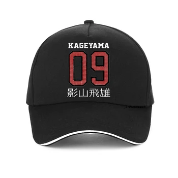 Модная Бейсбольная кепка с принтом аниме Haikyuu, Мужская Женская Летняя Волейбольная кепка в стиле хип-хоп для мальчиков, Аниме Haikyuu Kageyama Tobio hat
