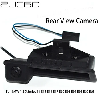 ZJCGO CCD Автомобильная Камера заднего Вида с Ручкой для парковки Багажника для BMW 1 3 5 Серии E1 E82 E88 E87 E90 E91 E92 E93 E60 E61