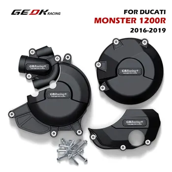 Для DUCATI MONSTER 1200R 2016 2017 2018 2019, Защитный чехол для двигателя мотоцикла, комплект защитных приспособлений для гоночного двигателя GB