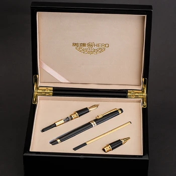 Hero 1111 Iraurita, авторучка, Роллербол/Каллиграфические ручки, высококачественные Уникальные ручки, Деревянная коробка, Офисный подарок, Бесплатная доставка