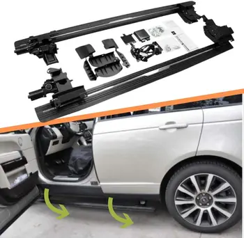 Фиксируемая раскладываемая электрическая Высококачественная подножка для двери автомобиля, подножка сбоку, подходит для LR Range Rover 2013-2023