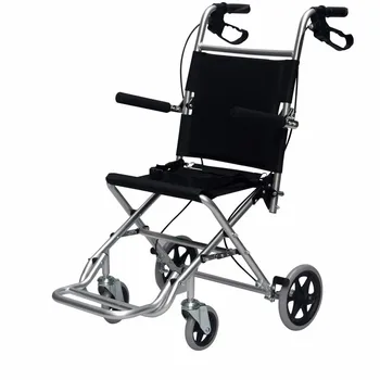 Кресло-коляска с ручным управлением для использования в самолете весом 6,2 кг, легкое складное кресло-коляска из алюминиевого сплава